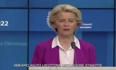 Von der Leyen: "Accordo sui principi del sesto pacchetto di sanzioni"