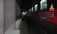 Roma, incidente treno Alta Velocita': l'evacuazione dei passeggeri dai vagoni