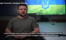 Zelensky: "Non cediamo posizioni a Severodonetsk"