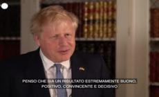Johnson: :"Risultato voto 'convincente', governo va avanti"