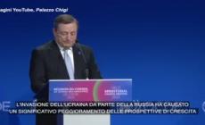 Ucraina, Draghi: "Sbloccare i porti per evitare la catastrofe alimentare"