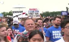 Washington, una folla di gente si raduna per protestare contro la violenza armata