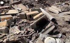 Ucraina, tra le macerie delle case distrutte dai bombardamenti a Kostyantynivka
