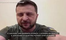 Ucraina, Zelensky dopo l'incontro con i leader europei: "Giornata storica"