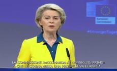 Ucraina, von der Leyen: "Si' allo status di Paese candidato"