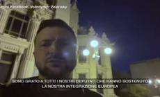 Zelensky: "Russia molto nervosa e preoccupata per la nostra attivita'"