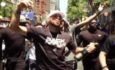 Nba, i Golden State Warriors vincono l'anello: la festa a San Francisco