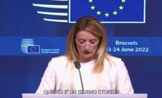 Ucraina, Metsola: "Giornata storica"
