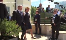 G7, l'arrivo dei capi di Stato al castello di Elmau (Baviera)