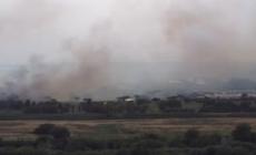 Incendi Roma, le fiamme al Parco De Medici