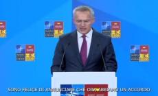 Turchia, Stoltenberg: "Tolto il veto a Finlandia e Svezia"