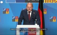 Vertice Nato, Scholz: "Ridicole le accuse da Putin di un'Alleanza imperialista"