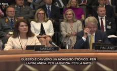 Nato, firmati i protocolli di accesso per Svezia e Finlandia