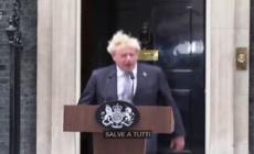 Regno Unito, Johnson annuncia le dimissioni da leader dei Tory