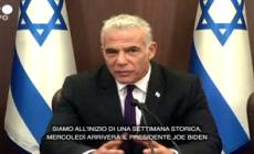 Biden mercoledi' in Israele, Lapid: "Settimana storica"