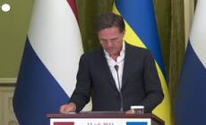 Ucraina, Rutte visita Kiev: "Sostegno anche se guerra sara' lunga"