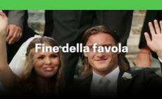 Francesco Totti e Ilary Blasi si separano, finisce la favola