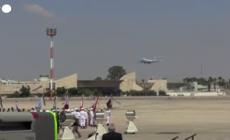 Biden in Israele, le immagini dell'arrivo del presidente Usa a Tel Aviv