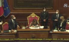 Dl Aiuti, il Senato conferma la fiducia al governo. Il M5s non vota