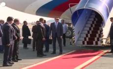 Teheran, l'arrivo di Putin per il vertice con Iran e Turchia