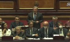 Governo, Draghi: "Si voti la fiducia sulla risoluzione Casini"