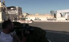 Mario Draghi arriva al Quirinale per incontrare Mattarella