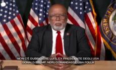 Assalto al Campidoglio, Thompson: "Trump responsabile ai sensi di legge"