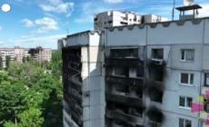 Ucraina, Kharkiv: gli edifici colpiti dai russi nell'attacco del 21 luglio