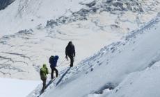 Precipita sul massiccio del Monte Bianco: disperso
