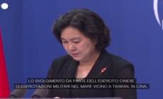 Cina: "Contromisure efficaci dopo la visita di Pelosi a Taiwan"