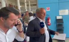 Migranti, Salvini arrivato a Lampedusa