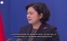 Taiwan, Cina contro G7: "Gli Usa hanno creato la crisi"