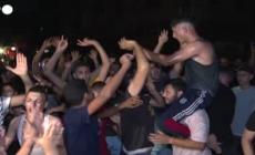 La gioia degli abitanti di Jabalia all'inizio della tregua