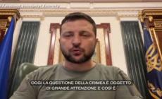 Ucraina, Zelensky: "La guerra finira' con la liberazione della Crimea"