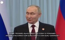 Ucraina, Putin: "Alla fine un accordo lo dovremo trovare"