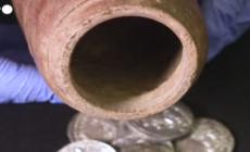Israele, scoperte rare monete d'argento risalenti all'era precristiana