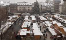 Francia, il mercatino di Natale a Strasburgo