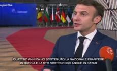 Qatar 2022, Macron difende la sua trasferta al seguito della nazionale francese