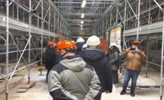Norcia, cittadini visitano cantiere della Basilica di S. Benedetto: "Grande emozione"