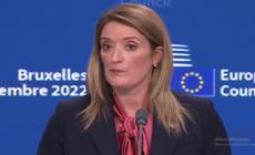 Metsola: "Sbloccati i 18 miliardi del pacchetto di assistenza finanziaria per l'Ucraina"