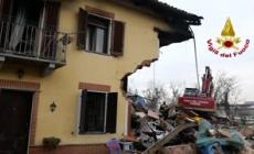 Asti, crolla abitazione a seguito di un'esplosione: probabile fuga di gas