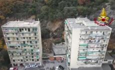 Frana su palazzine a Genova, oltre 40 famiglie sfollate