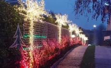 A Melegnano, nel Milanese, la casa di Babbo Natale piu' illuminata d'Italia