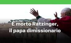 E' morto Ratzinger, primo Papa emerito