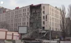 Ucraina, missili su Kiev: distrutto un hotel