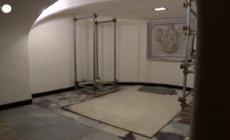 Ratzinger, l'allestimento della tomba di Benedetto XVI nelle Grotte Vaticane
