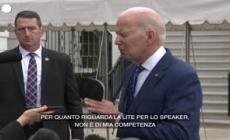 Biden: "Il caos dei repubblicani sul voto per lo speaker e' imbarazzante"