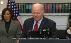 Ucraina, Biden: "Tregua Putin? Cerca solo un po' di ossigeno"