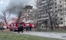 Ucraina, colpito condominio a Dnipro: almeno 5 morti