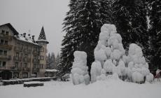 Minime da record in Veneto, -22,4 gradi sopra a Cortina